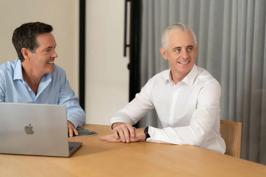 RM Capital team reviewing a property investment