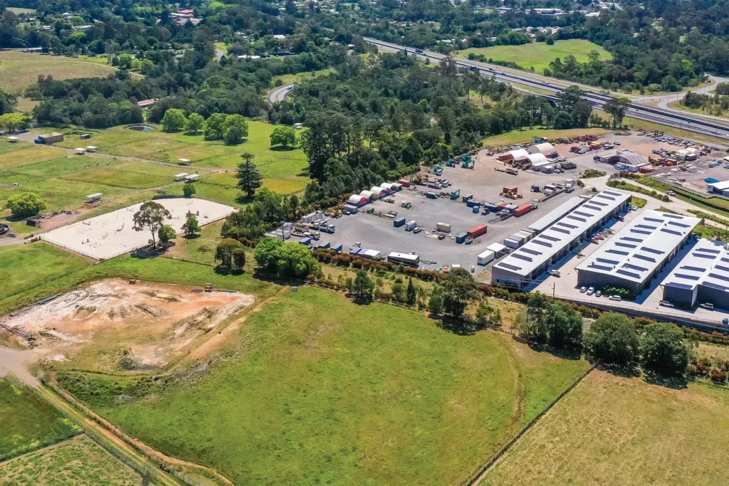 rmc cooroy fund by RM Capital image of future industrial development site in Cooroy