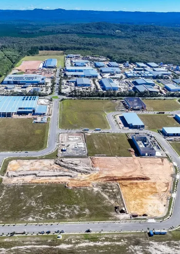 rmc scip fund by RM Capital image of future tenant-led industrial development site in Corbould Park, Caloundra